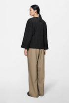 Banja short Liner jacket, Black