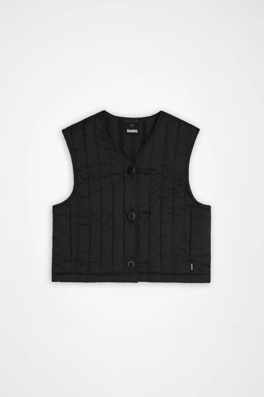 Banja Short Liner Vest, Black