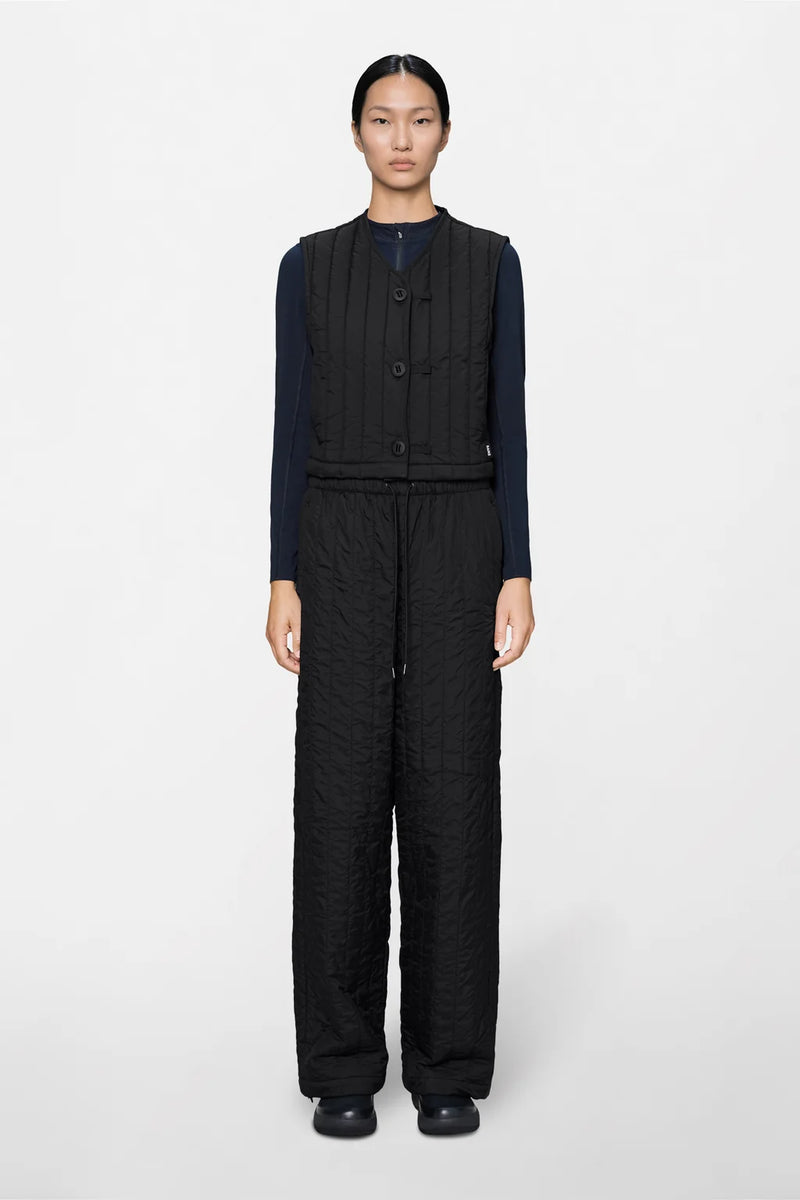 Banja Short Liner Vest, Black