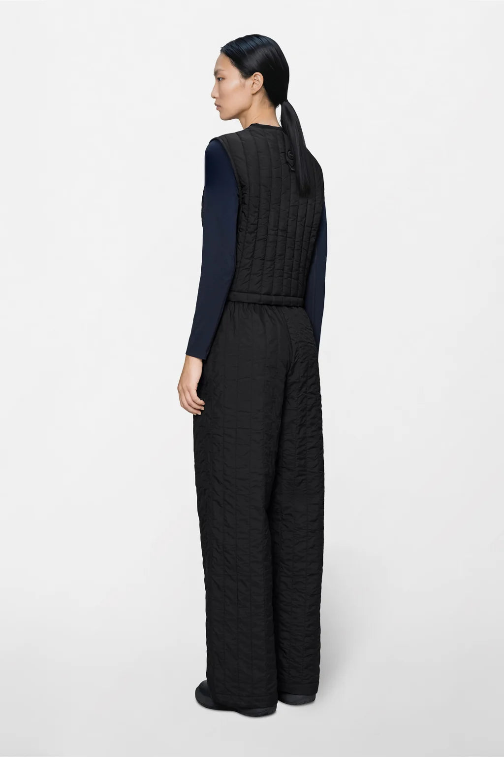 Banja Short Liner Vest, Black