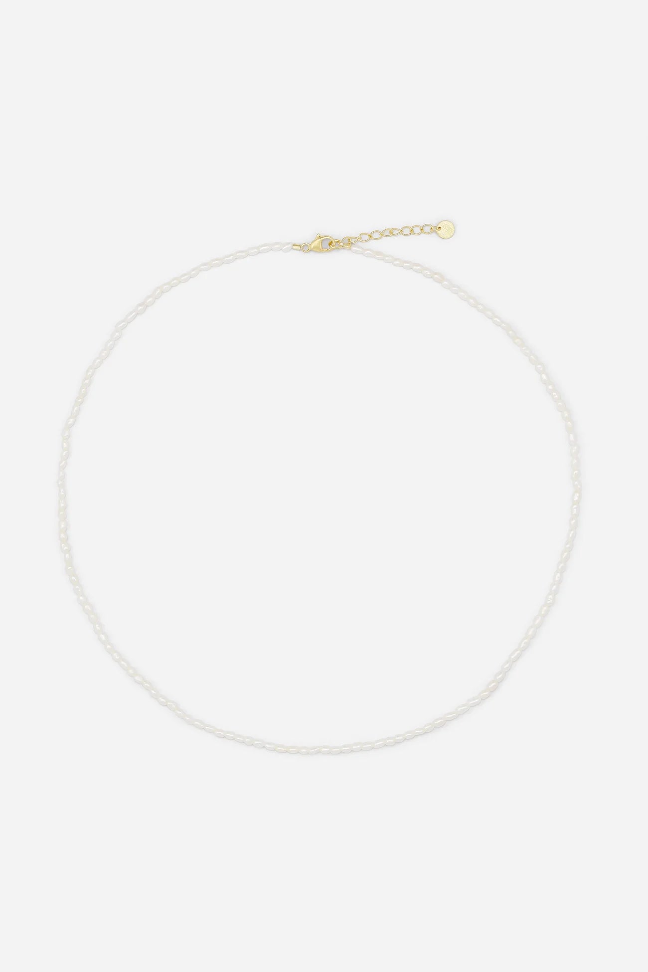 Tiny pearl necklace