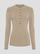ASHLEY KNIT, OAT MELANGE