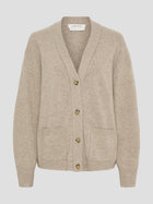 Vigga cardigan, OAT MELANGE