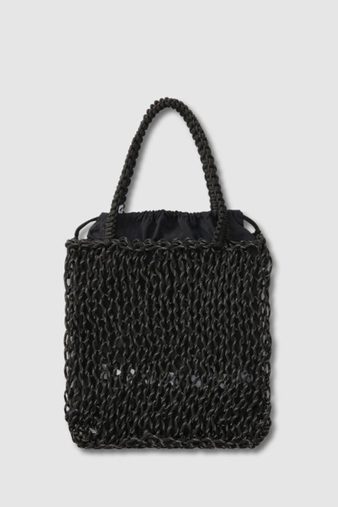 Mesh Bag Large, Black Reflective